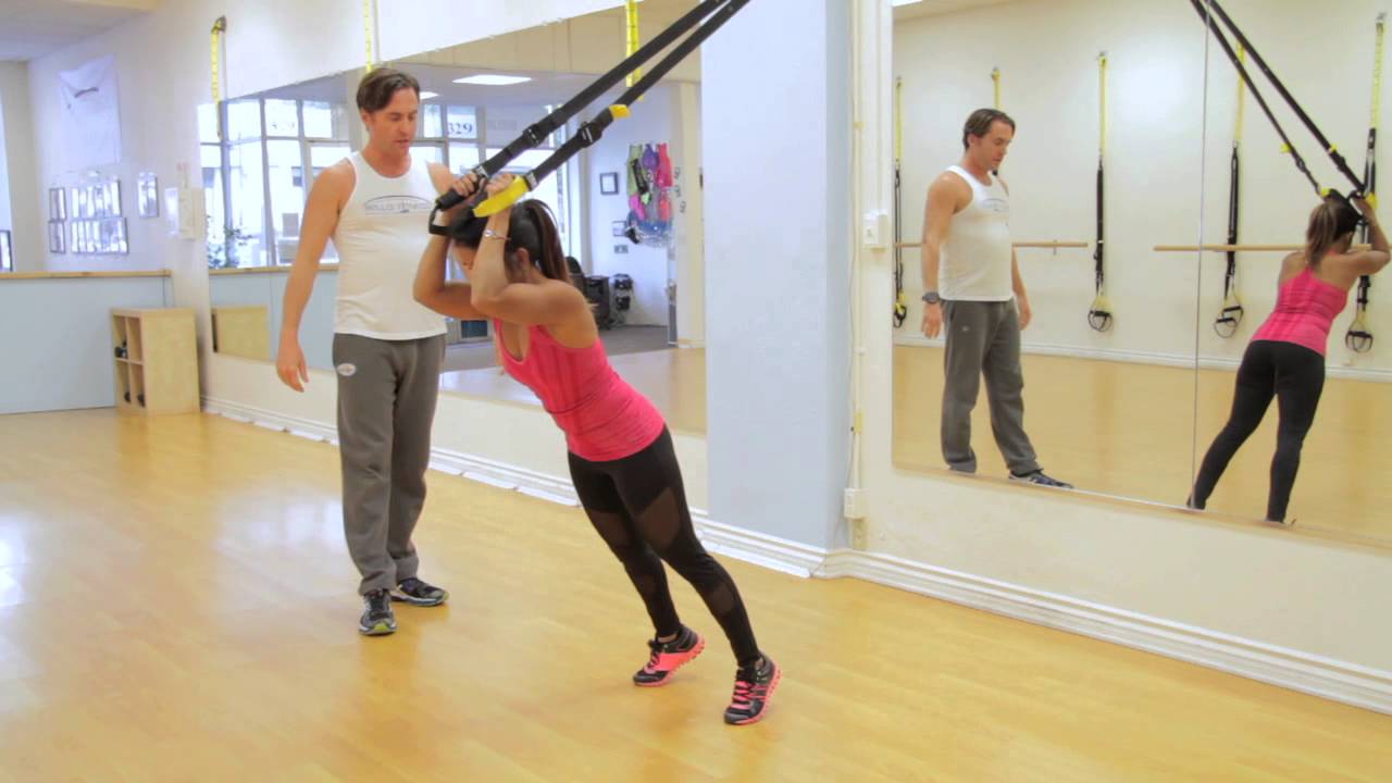 How to do a TRX® Tricep Extension
