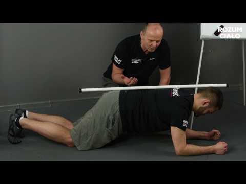 Plank (deska) - prawidłowe wykonanie ćwiczenia