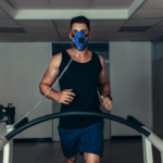 man during performance tests